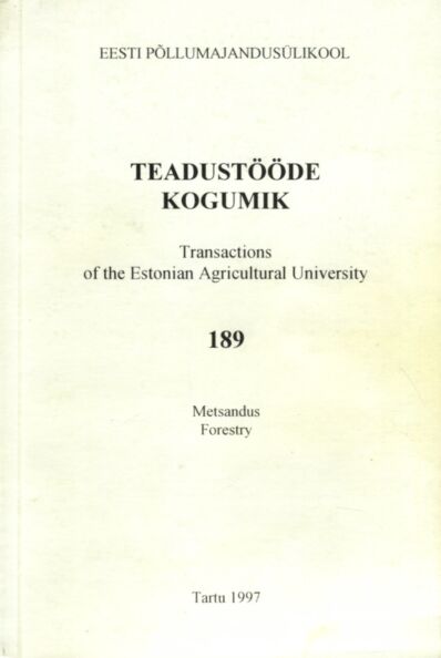 Metsandus. Forestry