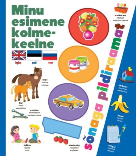 Minu esimene kolmekeelne 1000 sõnaga pildiraamat