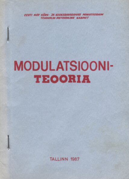 Modulatsiooniteooria