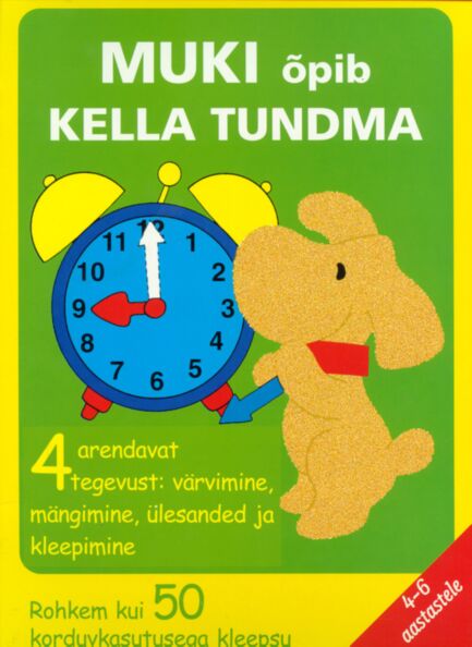 Muki õpib kella tundma