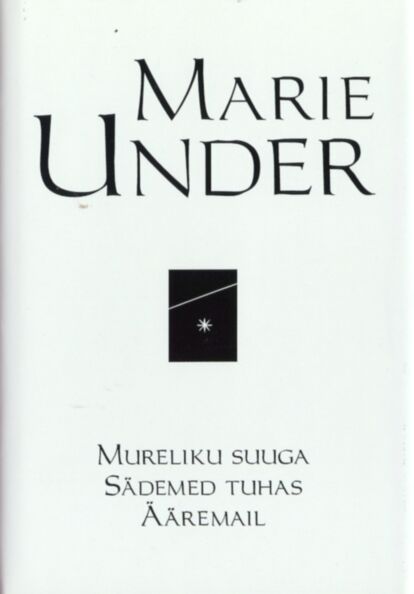 Mureliku suuga. Sädemed tuhas. Ääremail