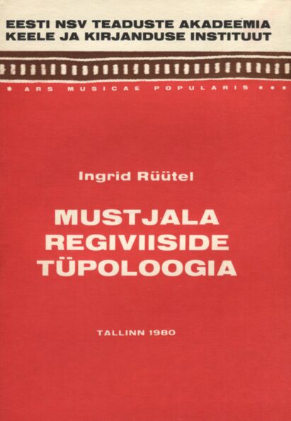 Mustjala regiviiside tüpoloogia