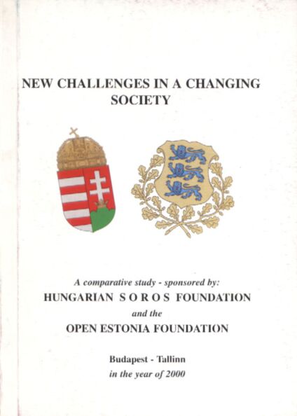 New Challenges in a Changing Society