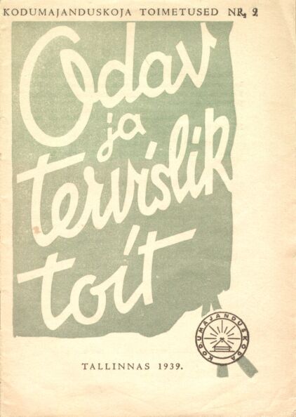 Odav ja tervislik toit