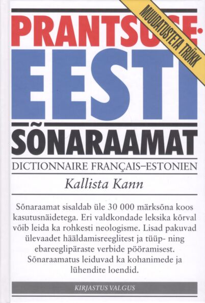 Prantsuse-eesti sõnaraamat