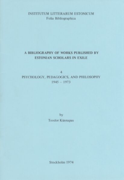 Psychology, pedagogics, and philosophy