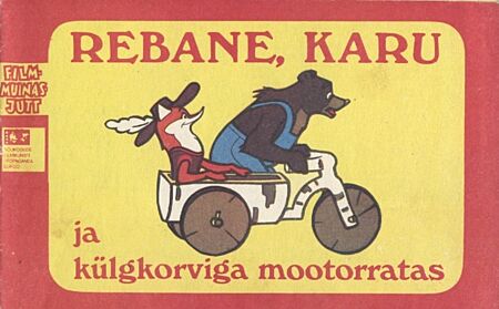 Rebane, karu ja külgkorviga mootorratas