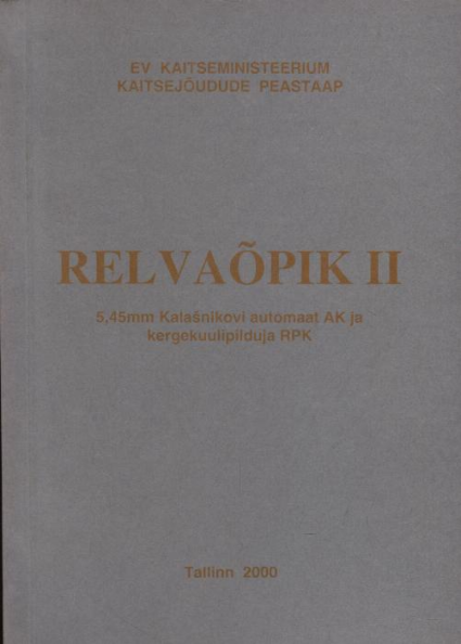 Relvaõpik 2. osa