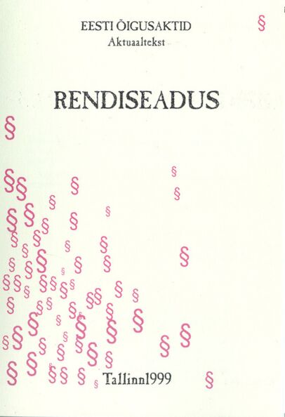 Rendiseadus