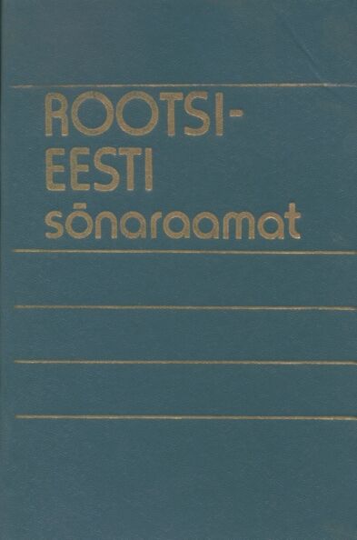 Rootsi-eesti sõnaraamat