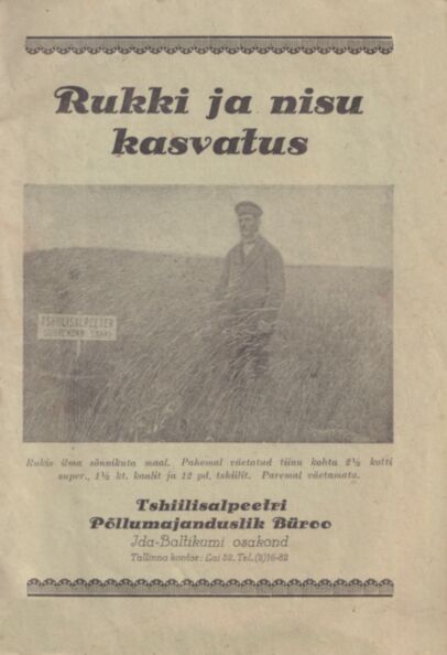 Rukki ja nisu kasvatus