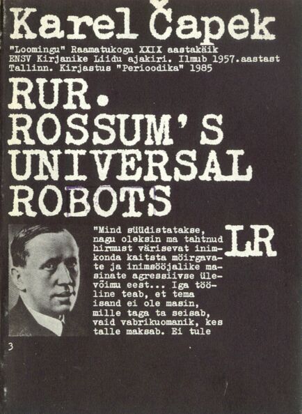 RUR. Rossum´s Universal Robots