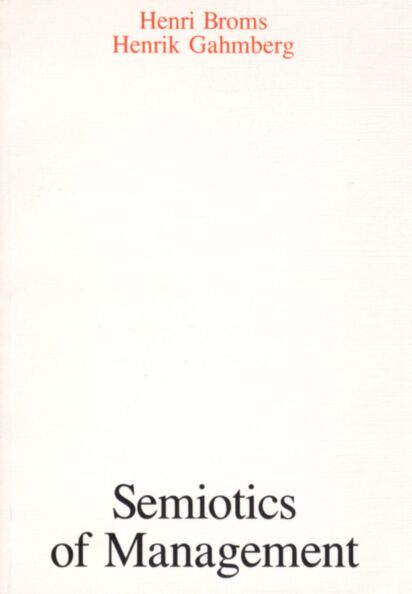Semiotics of Management