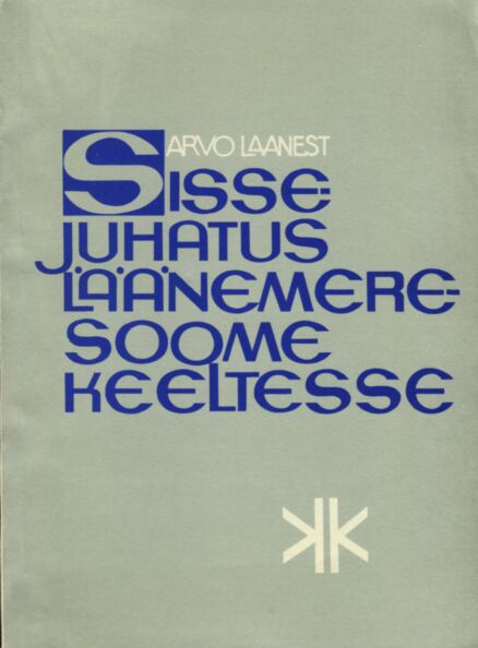 Sissejuhatus läänemeresoome keeltesse