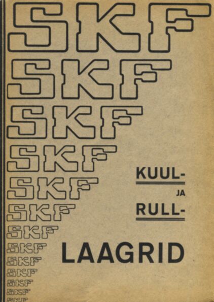 SKF kuul- ja rull-laagrid