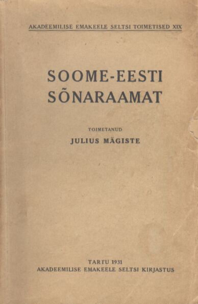 Soome-eesti sõnaraamat