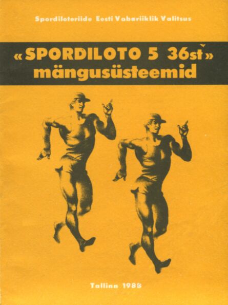 «Spordiloto 5 36-st» mängusüsteemid