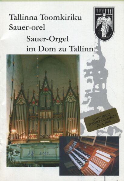 Tallinna Toomkiriku Sauer-orel. Sauer-Orgel im Dom zu Tallinn