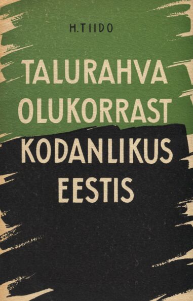 Talurahva olukorrast kodanlikus Eestis