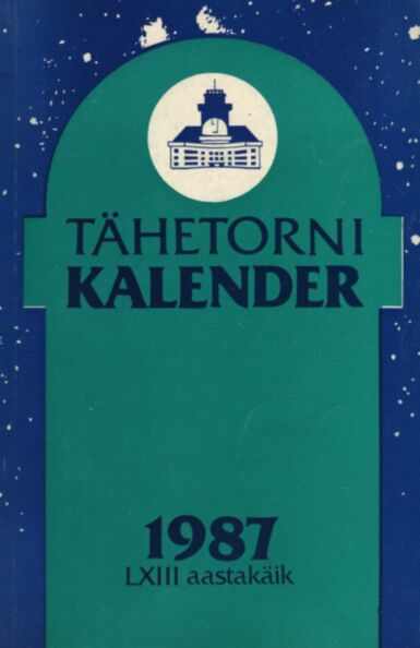 Tartu Tähetorni kalender 1987. aastaks