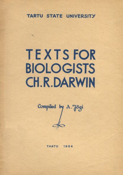 Texts for biologists