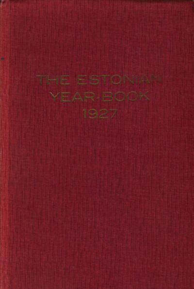 The Estonian year-book 1927