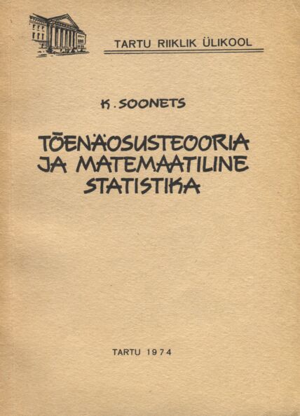 Tõenäosusteooria ja matemaatiline statistika