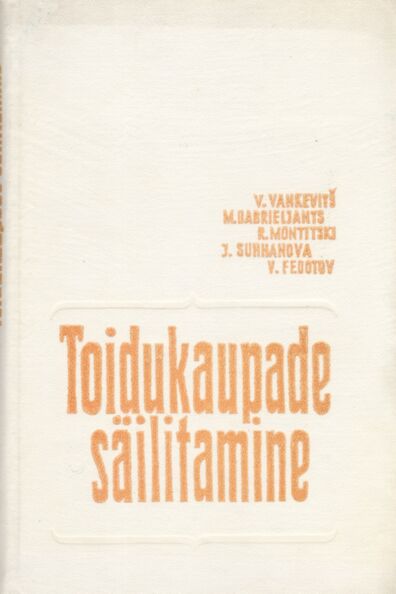 Toidukaupade säilitamine