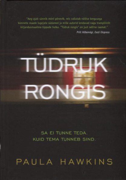 Tüdruk rongis