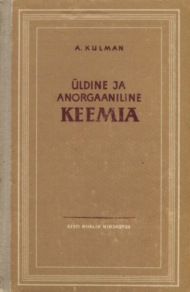 Üldine ja anorgaaniline keemia