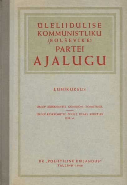 Üleliidulise Kommunistliku (bolševike) Partei ajalugu
