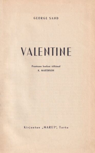 Valentine