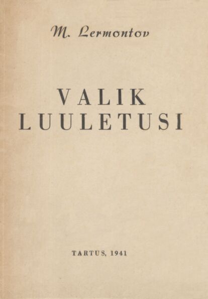 Valik luuletusi