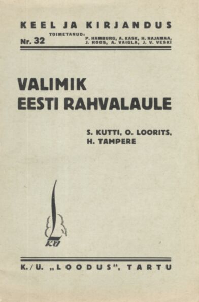 Valimik eesti rahvalaule