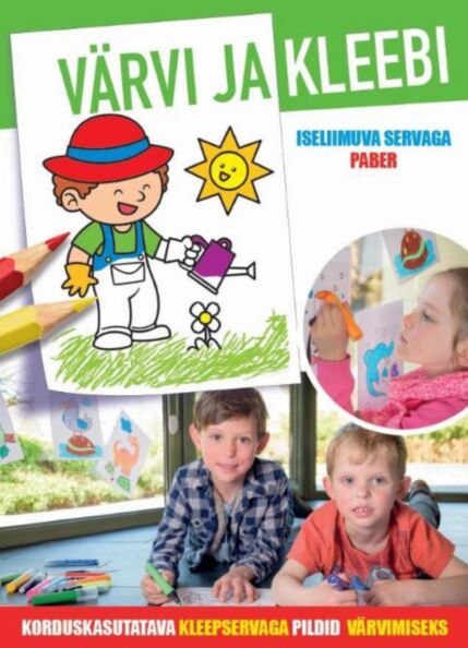 Värvi ja kleebi