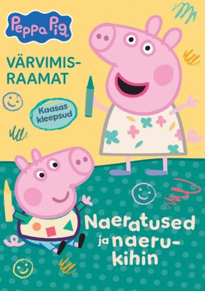 Värvimisraamat. Naeratus ja naerukihin