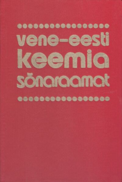 Vene-eesti keemia sõnaraamat