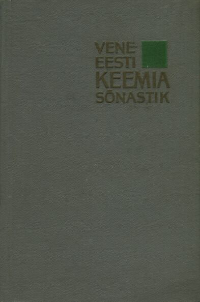 Vene-eesti keemia sõnastik