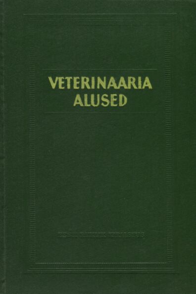 Veterinaaria alused