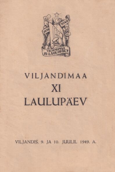 Viljandimaa XI laulupäeva juht
